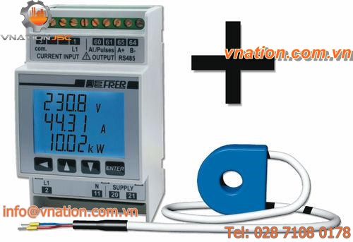 AC energy network analyzer / power quality