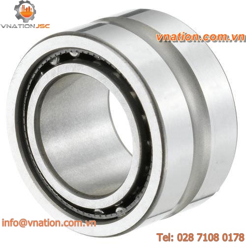 needle bearing / radial / steel / machined-ring