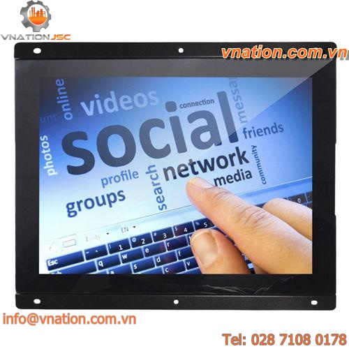 LCD monitor / TFT / multitouch screen / with PCT touch screen