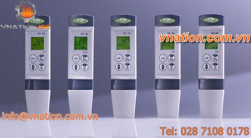 portable pH meter / process / with conductivity meter / redox indicator