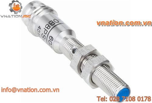 inductive proximity sensor / miniature / cylindrical / rugged