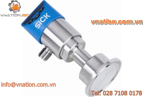 electronic pressure switch / compact / with display / stainless steel