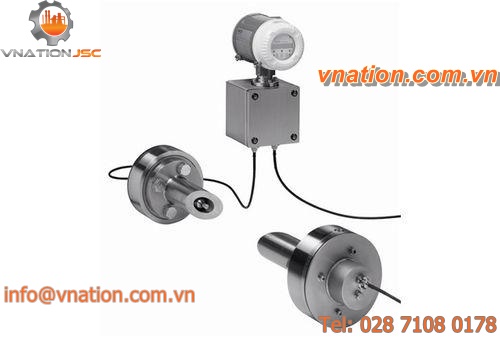 ultrasonic flow meter / for gas / non-contact / bi-directional