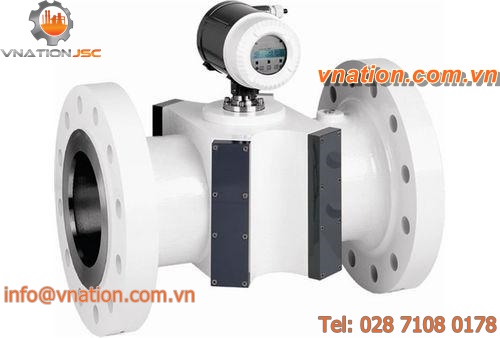 ultrasonic flow meter / for gas / in-line / bi-directional