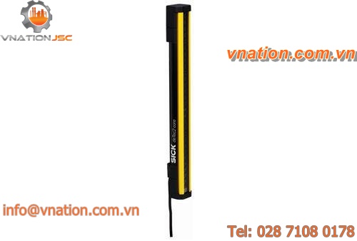 type 2 safety light curtain / multibeam / through-beam / IP67