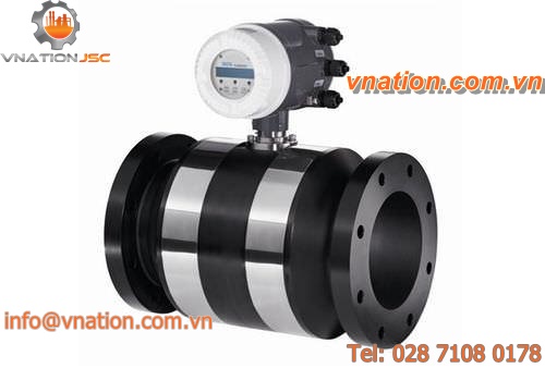 ultrasonic flow meter / for biogas / in-line