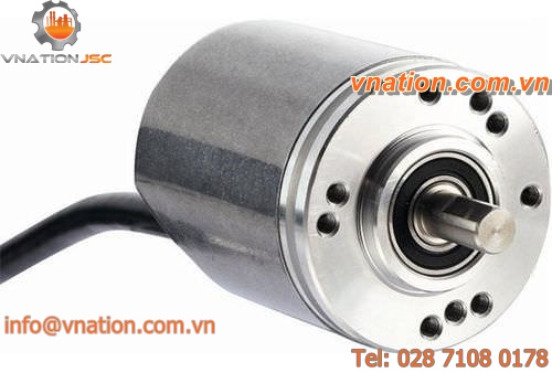 incremental rotary encoder / blind-shaft / solid-shaft / compact