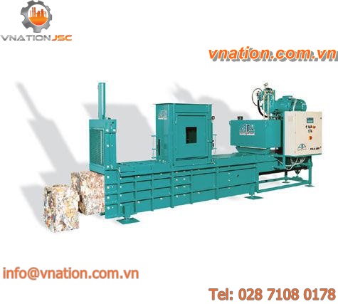 knife crusher-compactor / waste / vertical / automatic