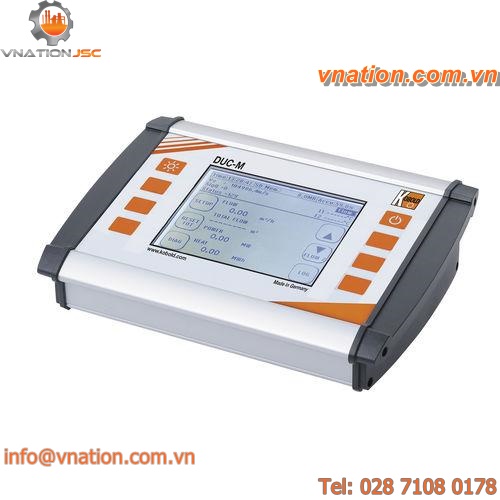 ultrasonic flow meter / for liquids / RS485 / clamp-on