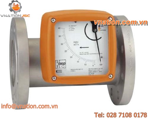 variable-area flow meter / for liquids / in-line / with analog output