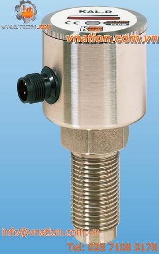thermal flow switch / calorimetric / for liquids / insertion