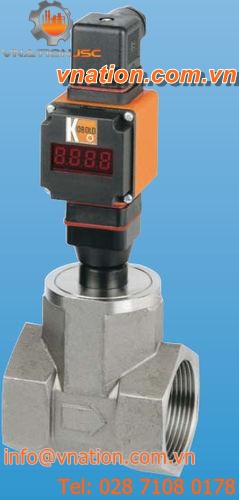 flow meter / Pelton wheel turbine / for water / in-line / with analog output