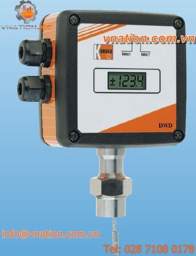 pallet flow transmitter / for liquids