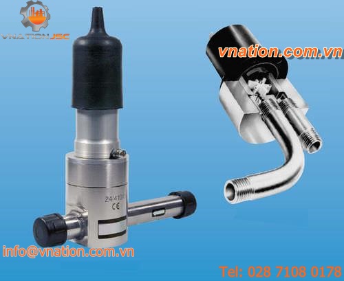 turbine flow meter / for liquids / insertion / high-accuracy