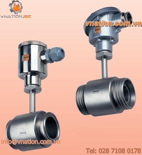 resistance temperature probe / in metering tube