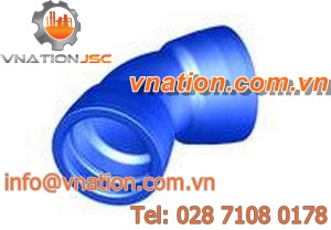 flange fitting / elbow / cast iron