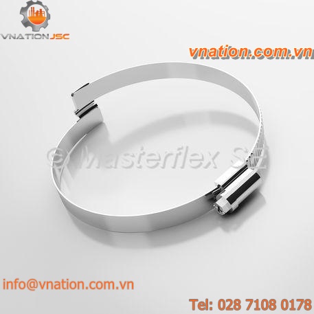 band hose clamp / screw / bridge / steel