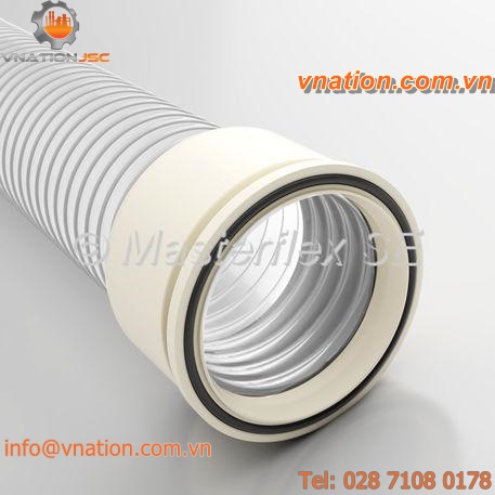 hose flange / plastic / shock-proof