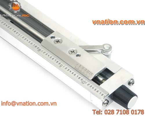 linear stage / manual / 1-axis / rapid advance