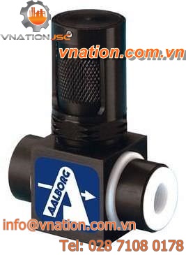 needle valve / metering / for air / for gas