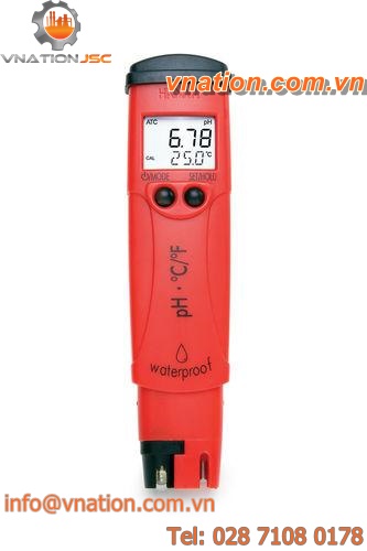 pH/ORP tester / digital / portable / waterproof