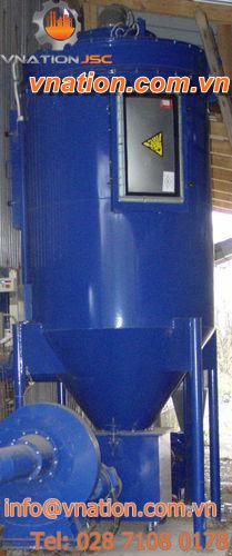 dry type dust collector / pneumatic backblowing / explosion-proof / industrial