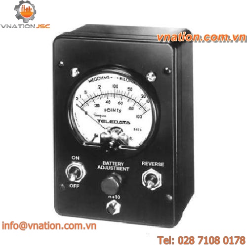 loop impedance tester / voltage / compact / portable