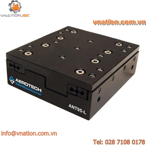 linear nanopositioning stage / 1-axis / crossed roller