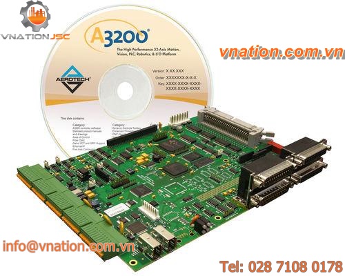 multi-axis motion control card / embedded / brushless / stepper