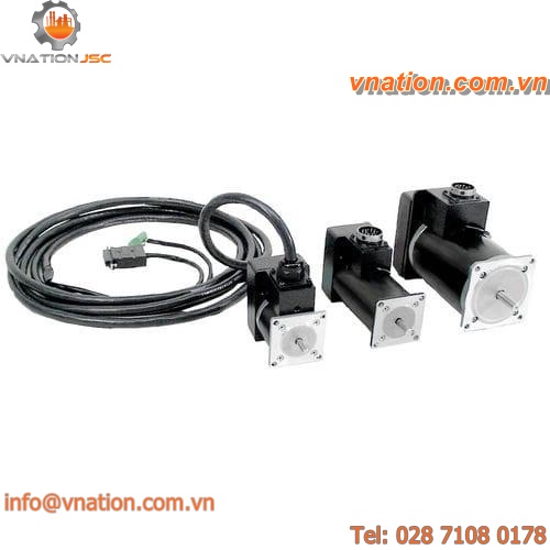 DC motor / hybrid stepper / 200V / for harsh environments