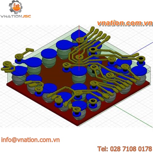 PCB design software / 2D / 3D