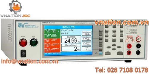 electrical safety tester / grounding resistor / leakage / insulation resistance