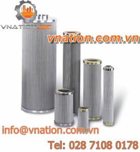 liquid filter cartridge / fine / synthetic