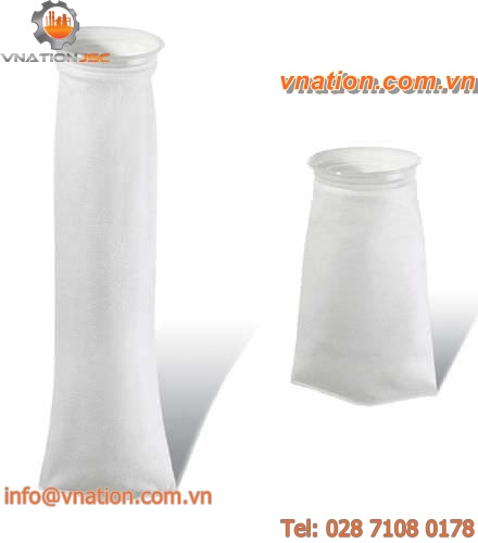 liquid filter bag / polyester / polypropylene / high-performance