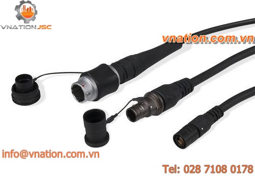 fiber optic cable harness / coaxial