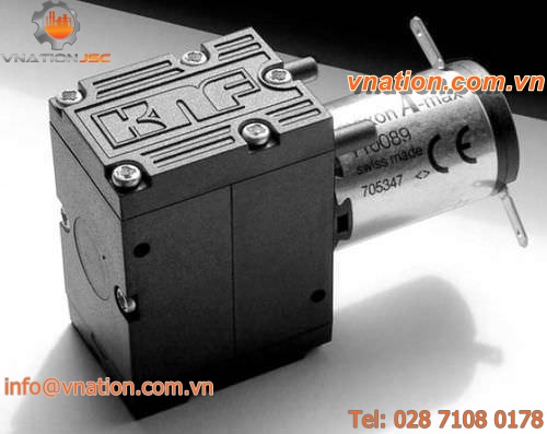 diaphragm vacuum pump / lubricated / single-stage / miniature