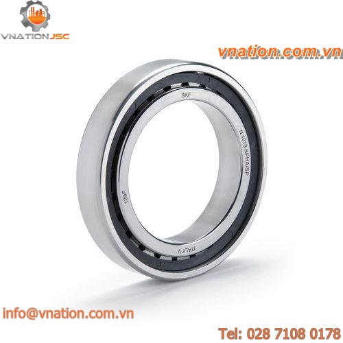 cylindrical roller bearing / single-row / steel / high-speed