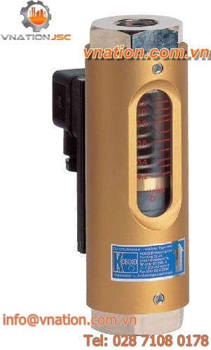 positive displacement flow meter / for liquids / in-line