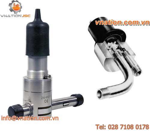 turbine flow meter / for liquids / in-line / high-accuracy