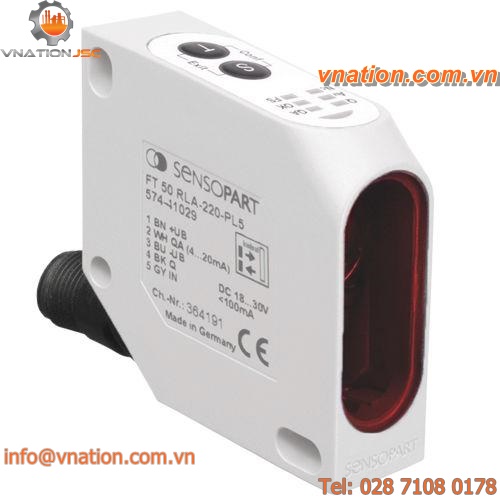 laser distance sensor / robust