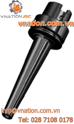 HSK tool-holder / Morse taper / for drilling / monobloc
