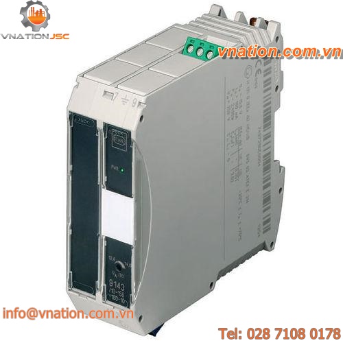 AC/DC power supply / DIN rail / compact / galvanically-isolated