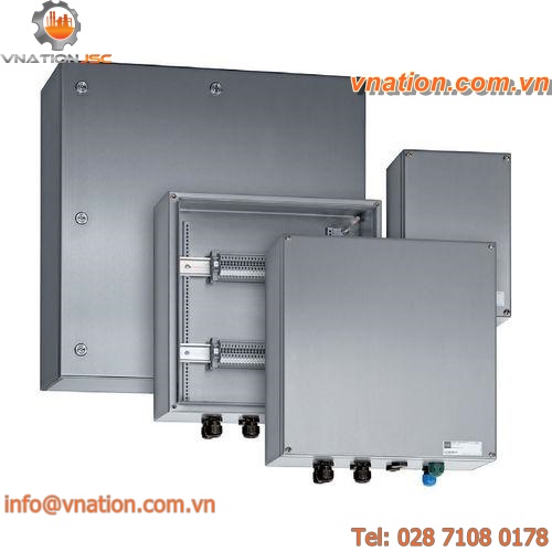 wall-mounted terminal box / stainless steel / explosion-proof
