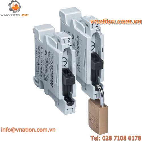 screw connection terminal block / DIN rail-mounted / explosion-proof