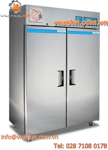 laboratory freezer / low-temperature / vertical / for blood plasma