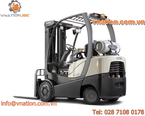 gas forklift / ride-on / handling / cushion tire