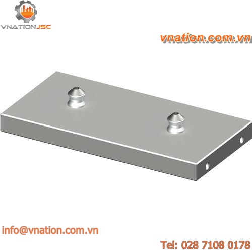 rectangular clamping plate / aluminum