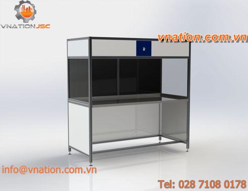 clean air booth / stainless steel