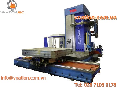manually-controlled boring mill / horizontal / 6-axis