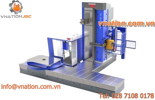 CNC boring mill / horizontal / 6-axis